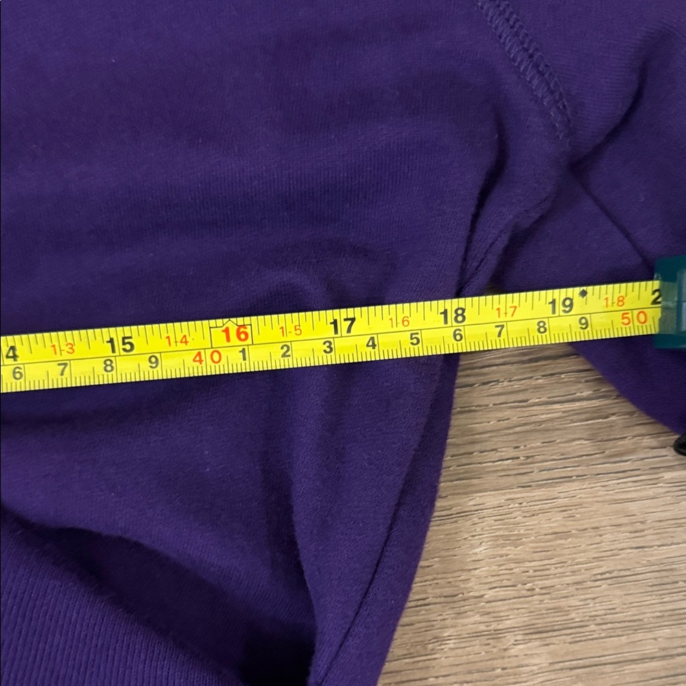 Polo Ralph Lauren Knit Deep Purple Wrap Dress with Buckle Medium - Picture 6 of 8